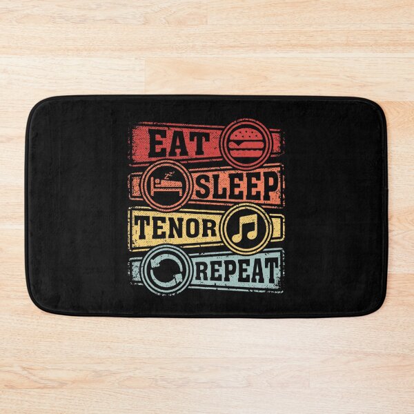 Item preview, Eat Sleep Tenor Repeat designed and sold by GabbyKash.