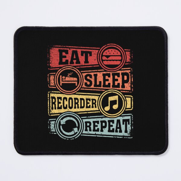 Item preview, Eat Sleep Recorder Repeat designed and sold by GabbyKash.