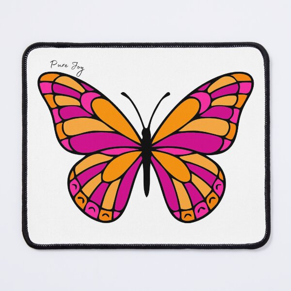 Item preview, Pure Joy rainbow butterfly designed and sold by GeoGoose.