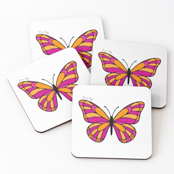 Item preview, Pure Joy rainbow butterfly designed and sold by GeoGoose.