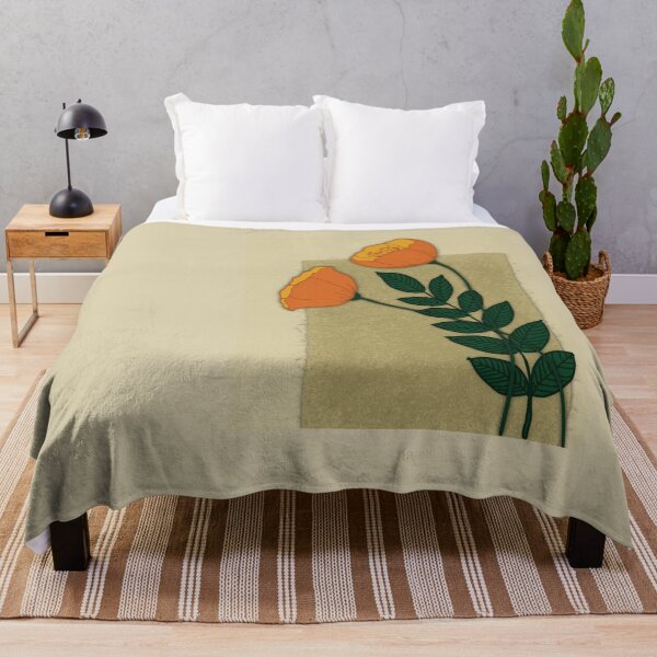 Item preview, Golden Hour Poppies designed and sold by Finding Fortuity.
