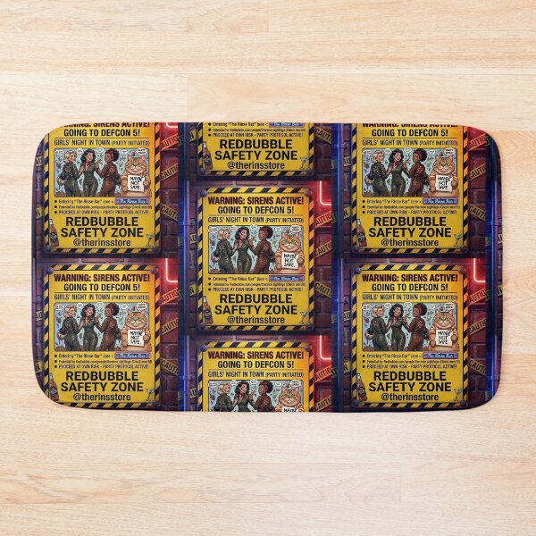 Item preview, Warning: Girls’ Night in Town — The Rinse Safety Zone designed and sold by Thedropartsrore.