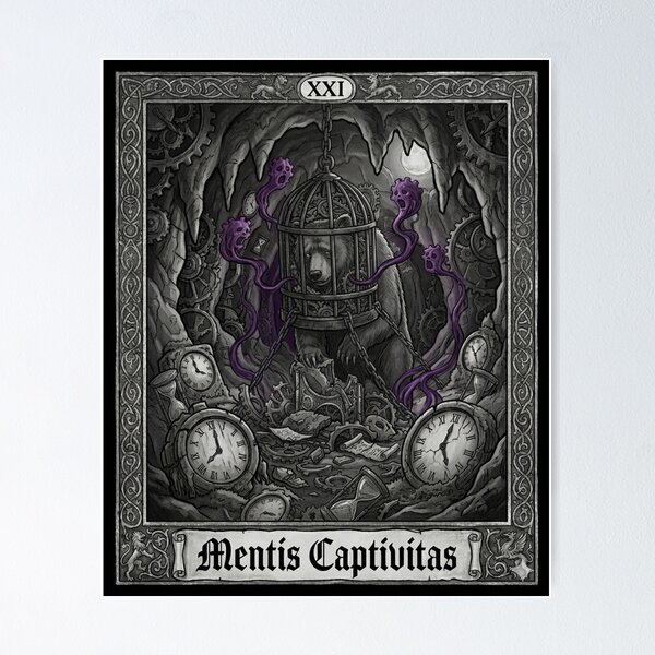 Item preview, Mentis captivas( La prigionia della mente) designed and sold by VolnikMedvedi.