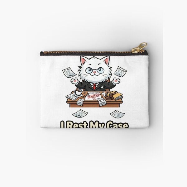 Item preview, I Rest My Case - Funny Cat Attorney designed and sold by Wennity.
