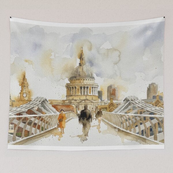 Item preview, London Millennium Bridge designed and sold by caracatita75.