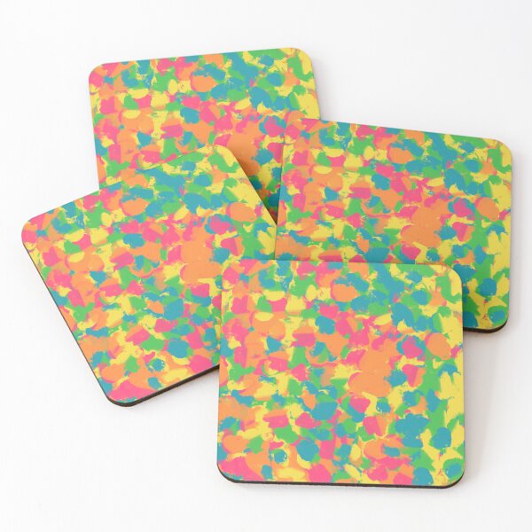 Item preview, Tropical Neon Abstract Confetti Pattern designed and sold by Chunac.