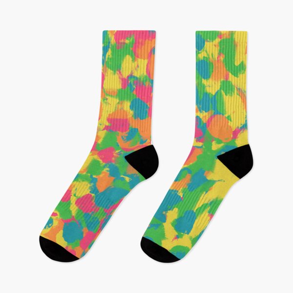 Item preview, Tropical Neon Abstract Confetti Pattern designed and sold by Chunac.