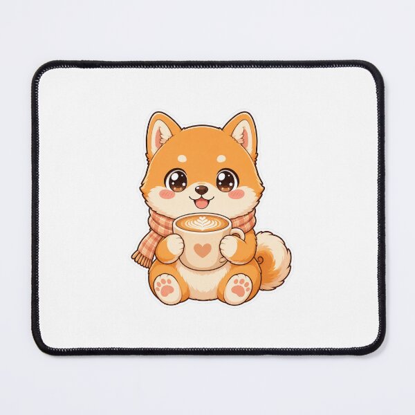 Item preview, Kawaii Shiba Coffee Break designed and sold by Anantha's Studio.