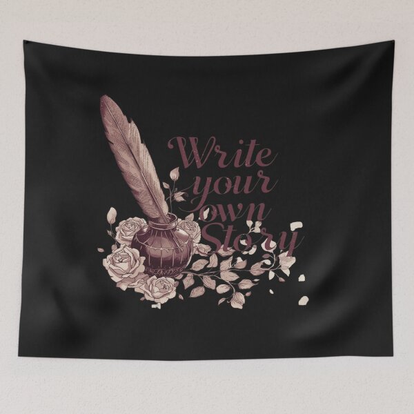 Item preview, Write Your Own Story Inkwell Art designed and sold by Zakrytos ★★★★★.