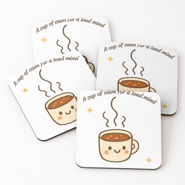 Item preview, Cup of Calm Gentle Mental Health Reminder designed and sold by PromptCoreNexus.