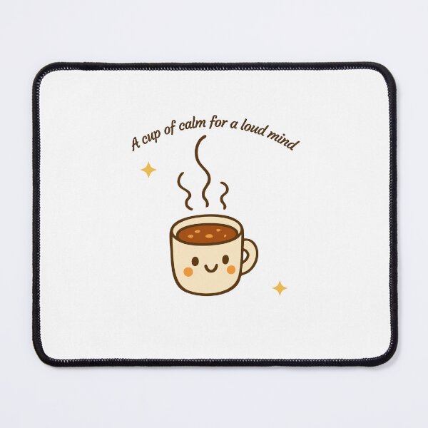 Item preview, Cup of Calm Gentle Mental Health Reminder designed and sold by PromptCoreNexus.