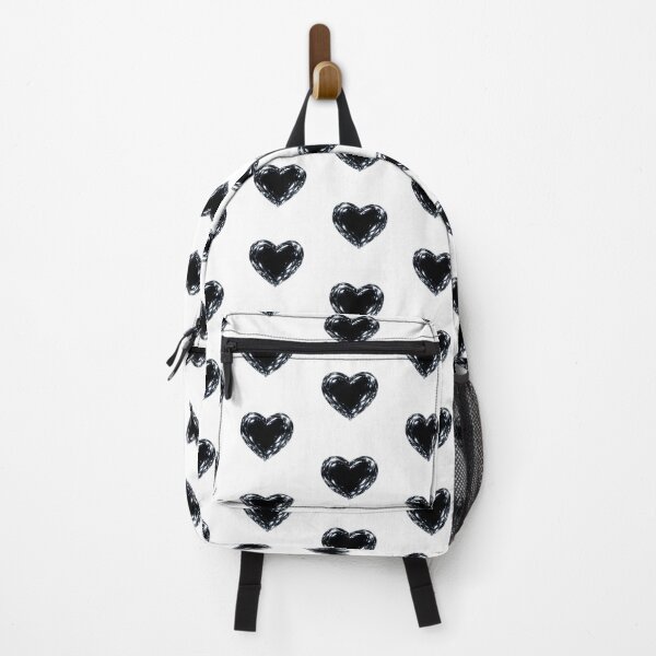 Item preview, black heart designed and sold by TrezeTreze.