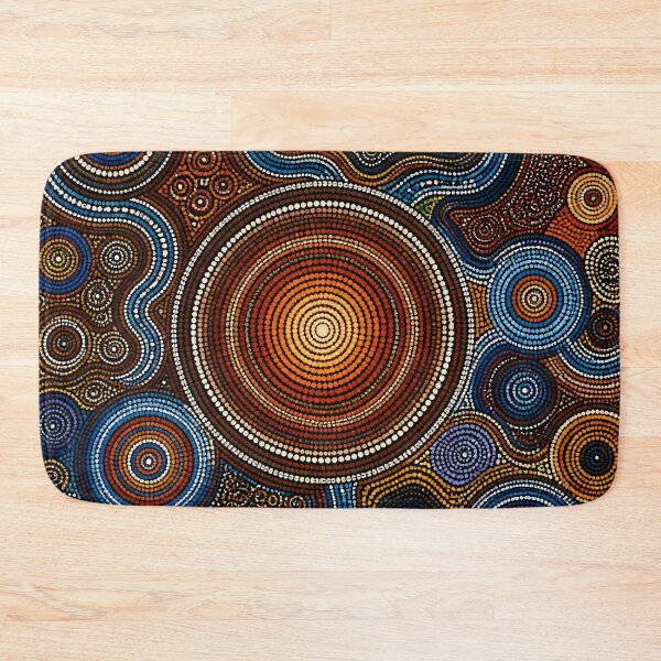 Item preview, Aboriginal Inspired Dot Art - With Circles of Life designed and sold by GrinGalore.