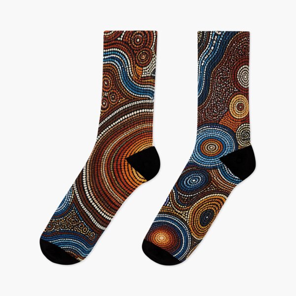 Item preview, Aboriginal Inspired Dot Art - With Circles of Life designed and sold by GrinGalore.