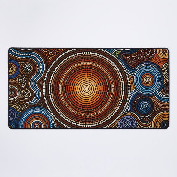 Item preview, Aboriginal Inspired Dot Art - With Circles of Life designed and sold by GrinGalore.