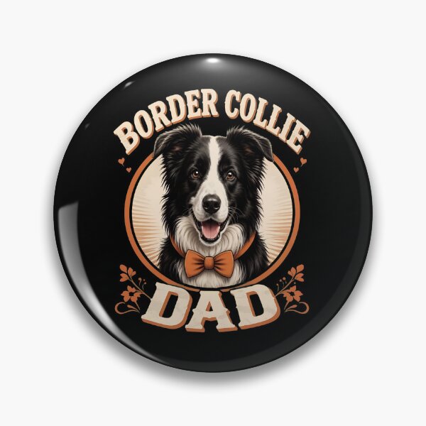 Artikelvorschau, Vintage-Hemd mit Fliege für Border-Collie-Fans entworfen und verkauft von Dmo3HarkoArt.