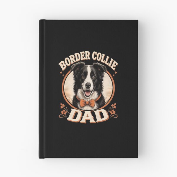 Item preview, Border Collie Dad Vintage Dog Lover Bow Tie Shirt designed and sold by Dmo3HarkoArt.