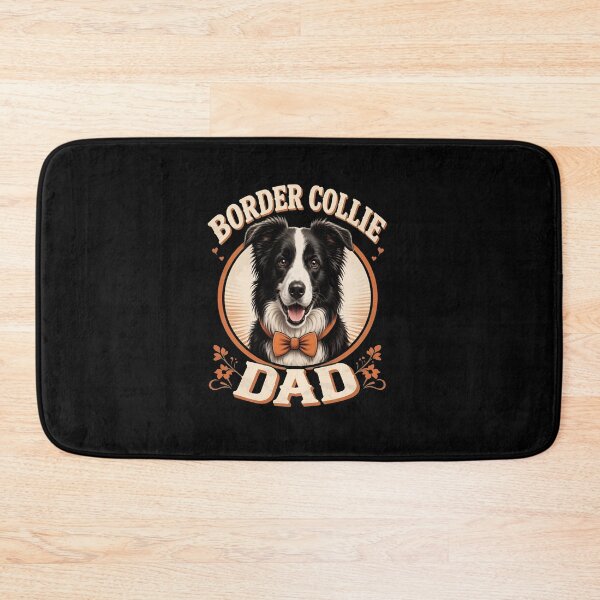 Item preview, Border Collie Dad Vintage Dog Lover Bow Tie Shirt designed and sold by Dmo3HarkoArt.