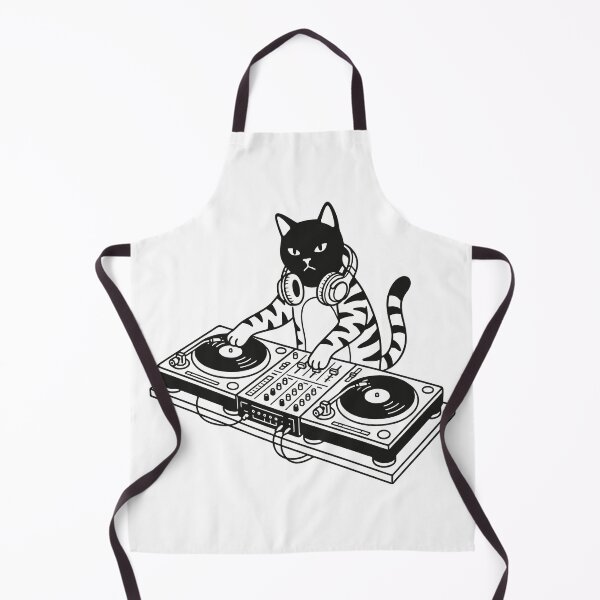 Item preview, Cat Punk Playing DJ Turntable | Cat Sticker designed and sold by ianths.