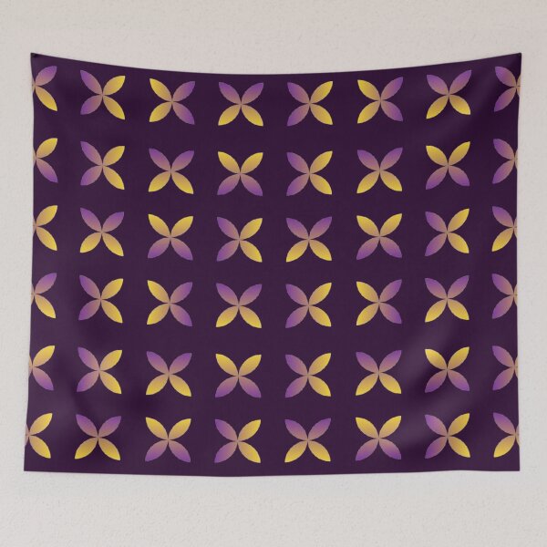 Item preview, Purple Yellow Petals, Lavendar Flowers, Floral Artwork designed and sold by Art Shimmers.