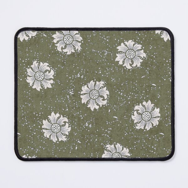 Item preview, Biophilic green WIlliam Morris simple Daffodils designed and sold by Anne Londez Studio.