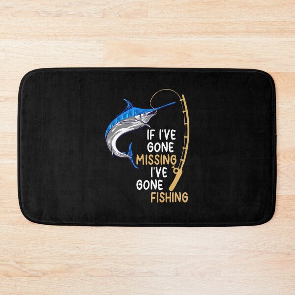 Item preview, I've Gone Missing I've Gone Fishing Funny Fishing Fishing Lover Fisherman designed and sold by FernaRoje.