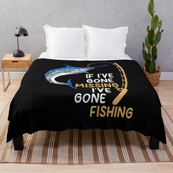 Item preview, I've Gone Missing I've Gone Fishing Funny Fishing Fishing Lover Fisherman designed and sold by FernaRoje.