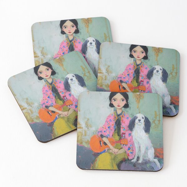 Item preview, Miss Agnes and Daisy in the parlour  designed and sold by SUMI bloom .
