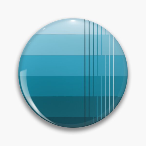 Item preview, Simple design from shades of light turquoise to dark turquoise designed and sold by Cherevan.