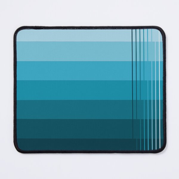Item preview, Simple design from shades of light turquoise to dark turquoise designed and sold by Cherevan.