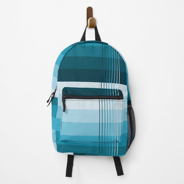 Item preview, Simple design from shades of light turquoise to dark turquoise designed and sold by Cherevan.