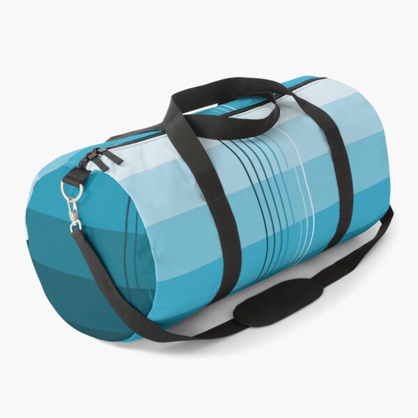 Item preview, Simple design from shades of light turquoise to dark turquoise designed and sold by Cherevan.