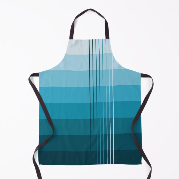 Item preview, Simple design from shades of light turquoise to dark turquoise designed and sold by Cherevan.