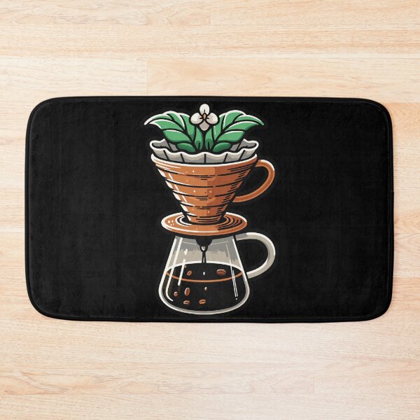 Item preview, V60 and Coffee Plants Tools Barista | Coffee Sticker designed and sold by ianths.