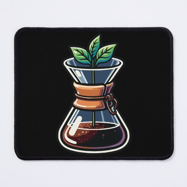 Item preview, Chemex and Coffee Plants Tools Barista | Coffee Sticker designed and sold by ianths.