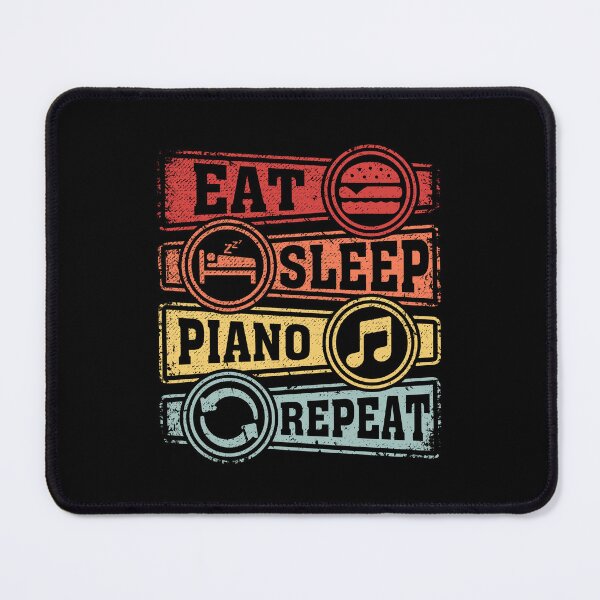Item preview, Eat Sleep Piano Repeat designed and sold by GabbyKash.