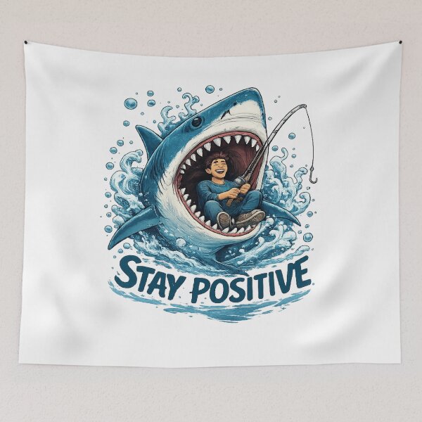 Item preview, Stay Positive  designed and sold by Fine Art California.