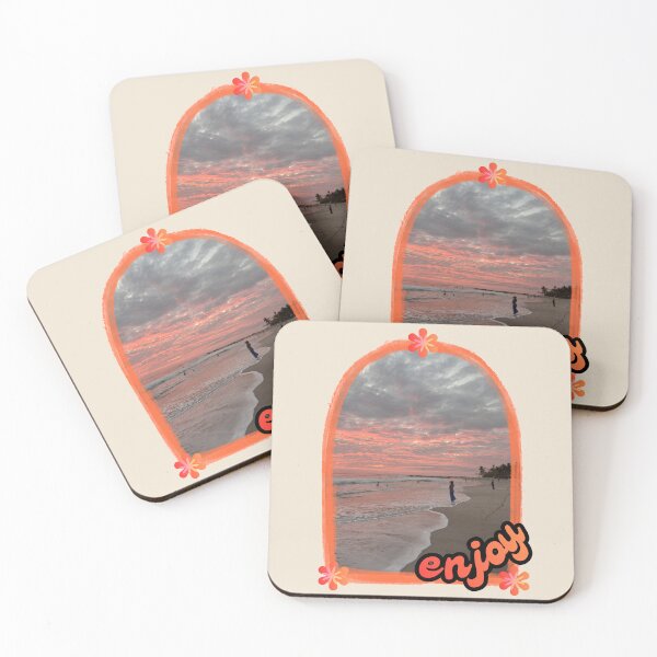 Item preview, Sunset Beach Arch - Retro Vintage Summer Vibe Enjoy designed and sold by PaniKulka.