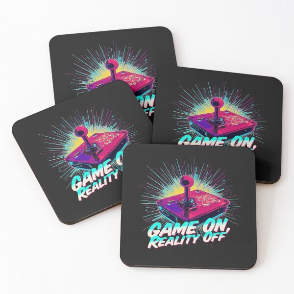 Item preview, Game On Reality Off Neon designed and sold by Zakrytos ★★★★★.