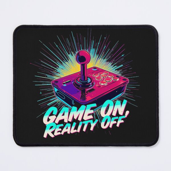 Item preview, Game On Reality Off Neon designed and sold by Zakrytos ★★★★★.