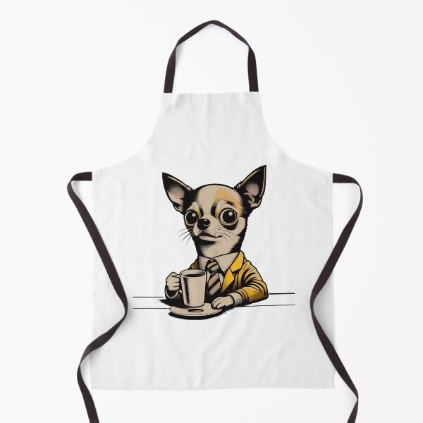 Item preview, Dapper Chihuahua Coffee Business Dog designed and sold by Dmo3HarkoArt.