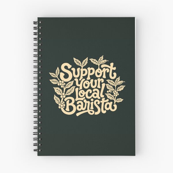 Item preview, Support Your Local Barista | Coffee Sticker designed and sold by ianths.