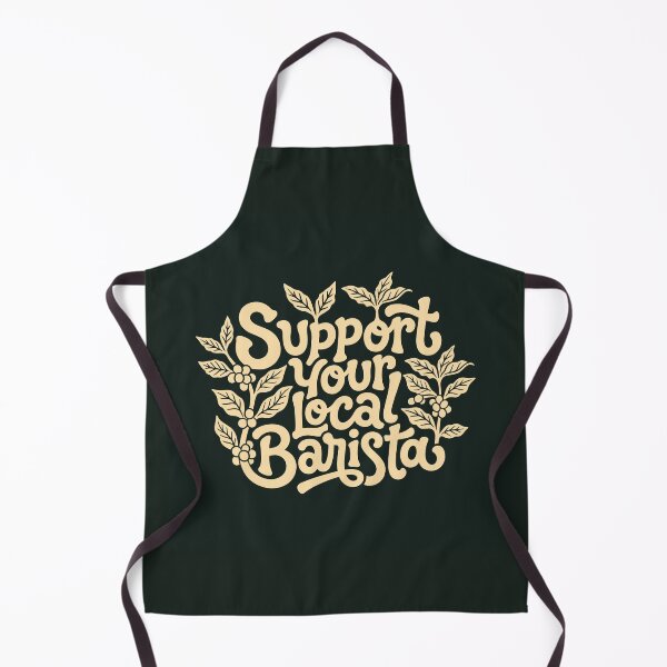 Item preview, Support Your Local Barista | Coffee Sticker designed and sold by ianths.
