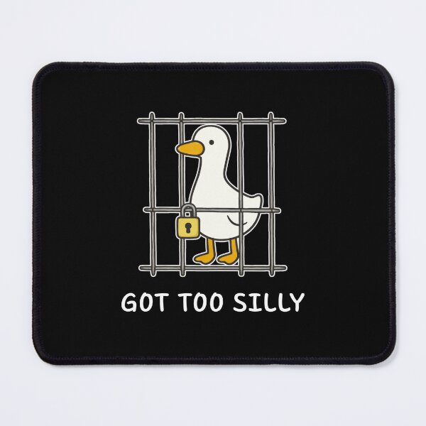 Item preview, Silly Goose in Jail – Funny Goose designed and sold by happiecatstore.