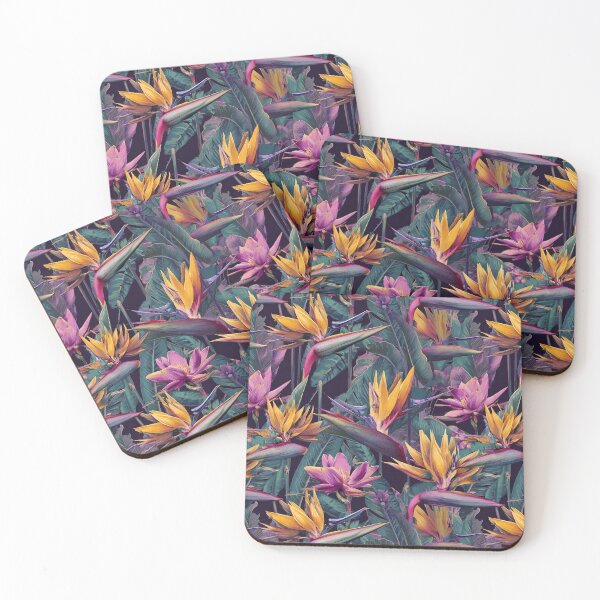Item preview, Whimsical Tropical Flower Print  - Flower Floral Bouquet  - Valentine Gifts For Him designed and sold by RoyalStarsPatts.