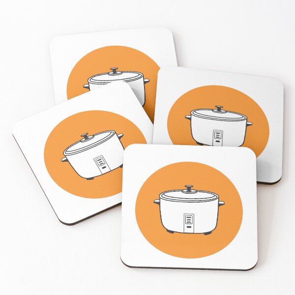 Item preview, Retro Rice Cooker - Orange designed and sold by Artistic Philip in Penang.