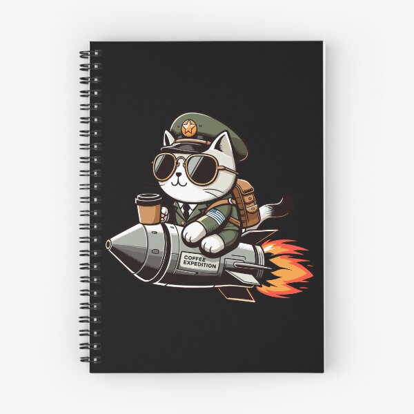 Item preview, Cat Coffee Exploler Barista Rocket | Coffee Sticker designed and sold by ianths.