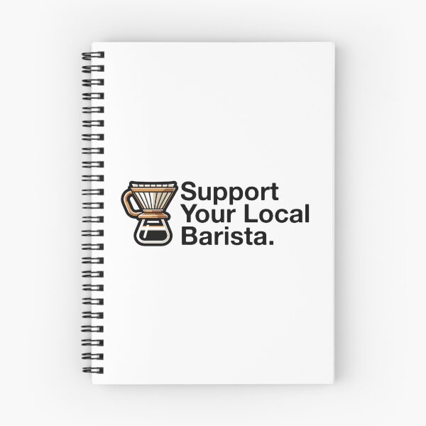 Item preview, Support Your Local Barista | Coffee Sticker designed and sold by ianths.