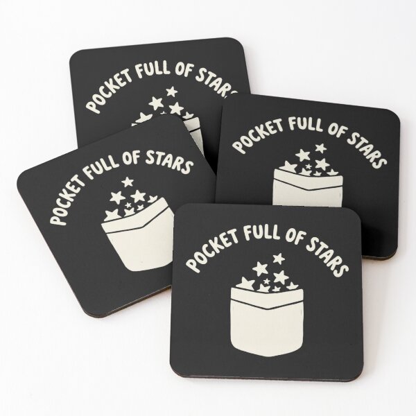 Item preview, Pocket Full Of Stars Celestial Aesthetic Print designed and sold by Notecrea.