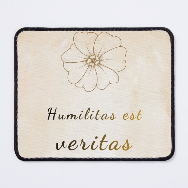 Item preview, Humility is Truth - St. Teresa of Avila Saint Quote Art designed and sold by Très Joli Brothers.